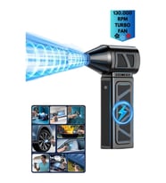 Araç Ev ve Elektronik Temizliği İçin Güçlü Şarjlı Hava Üfleme Makinesi 130.000 RPM Turbo Fan Blower