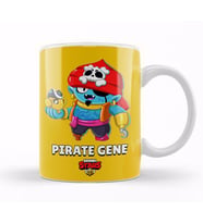 Brawl Stars Pırate  Gene Kupa Bardak Porselen