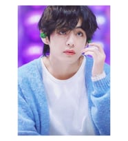 Taehyung Tablo Ahşap Poster Dekoratif Kod5198