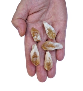 50 Gram Diş Sitrin Küçük Parçalar 344-2