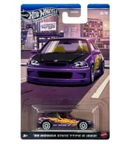 Hot Wheels '99 Honda Civic Type R (EK9) (1/64) Compact Kings - JKX57