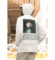 Drake Rapper Baskılı Unisex Oversize Şarkıcı Hoodie