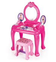 Barbie Ayaklı Makyaj Masası ve Sandalye Seti