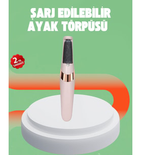 Elektrikli Ayak Törpüsü USB Şarjlı Nasır ve Kallus Giderici