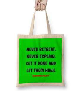 Motivational Quotes Sayings - Entrepreneurs İnspiration Success Work Gifts Bez Çanta Uzun Saplı