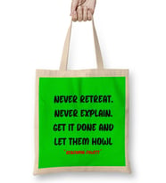 Motivational Quotes Sayings - Entrepreneurs İnspiration Success Work Gifts Bez Çanta Uzun Saplı