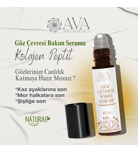 Ava Doğal Kolajen Göz Çevresi Bakım Serumu