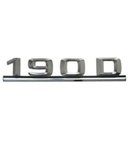 Mercedes W201 Bagaj Yazısı 190D 2018172115 Wender
