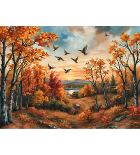 Nova Puzzle 1000 Parça Sonbahar Rüyası Puzzle