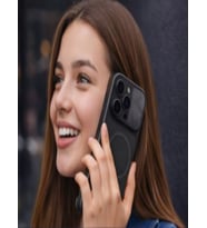 AG Glass İphone 16 PRO MAX Telefon Kılıfı (Siyah)