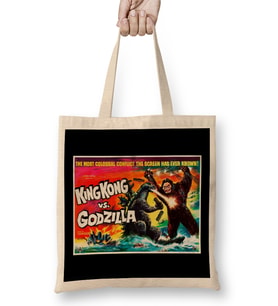King Kong Vs Godzilla Robzilla Bez Çanta Uzun Saplı