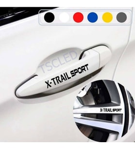 XTrail için Kapı Kolu ve Jant Sticker yazı 326