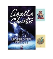 Doğu Ekspresi'nde Cinayet - Agatha Christie - Altın Kitaplar 9789754050943 (2 NOT DEFTERLİ) (Krem)