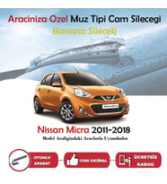 Nissan Micra  Muz Silecek Takımı 2011-2018