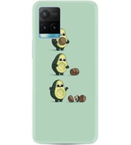 Vivo Y11S Y21S Y20 Y20S Y70 Kılıf Desemli Silikon Avokadolar1352