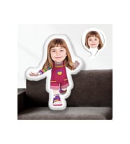 Kişiye Özel Fotoğraflı Lili Yastık 115271 30 cm