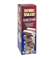 Oyuncak Jenga Denge Oyuncak 54 Parça Denge Kulesi