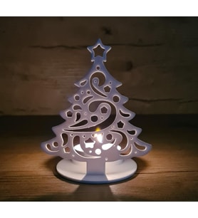 Şık Masa Dekoru Ev Hediyesi Modern Dekoratif Obje LEd Mum