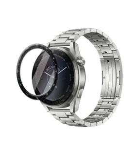 Lexroo Huawei Watch 3 Pro PMMA Pet Saat Ekran Koruyucu - Siyah