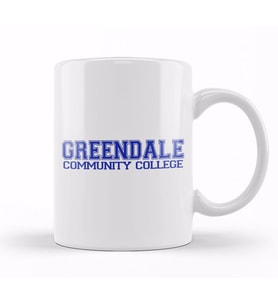 Greendale Community College Kupa Bardak Porselen