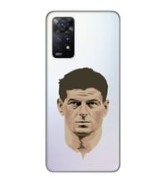 Redmi Note 11 Pro Uyumlu Steven Gerrard Tasarımlı Şeffaf Telefon Kılıfı