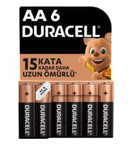 Duracell Aa Kalem Pil (6'lı)