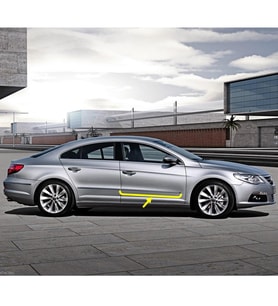 VW Passat CC 2009-2012 Sağ Ön Kapı Çıtası Kromaj 3C8853072A