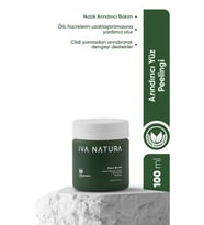 İva Natura Organik Nazik Yüz Peelingi Zeytin Çekirdeği Tanecikli – Arındırıcı & Besleyici Bakım – 100 ml
