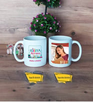 Kimya Öğretmeni Kupa Bardak Beyaz Fotoğraflı Öğretmenler Günü Hediyesi