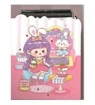 MİKRO NT-19 CUTE GIRL MİNİ SEKTERETLİK NOT DEFTERİ ÇİZGİLİ - TEKLİ