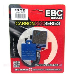 Ebc Sfac260 2011-2015 Peugeot Citystar 125 Uyumlu Arka Fren Balatası Karbon Bala