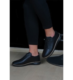 KADIN SPOR CASUAL AYAKKABI SİYAH RENK