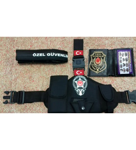 ÖZEL GÜVENLİK TESİSAT BACAK KILIFI,(+),ÖZEL GÜVENLİK ROZETLİ CÜZDANI,(+),ÖZEL GÜVENLİK PALASKASI (3-AD) URUN,SATIN-AL,SIVILE SATILMAZ.