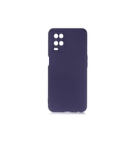 Oppo A54 4G Uyumlu Kılıf Zore Premier Silikon Kapak (Lacivert)