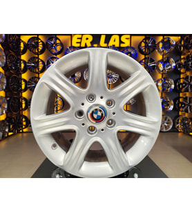 4 Adet BMW ORIJINAL 7*16 5*120 ET40 72.6 SILVER JANT REVİZE EDİLMİŞ (Takım)