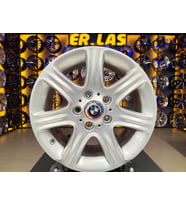 4 Adet BMW ORIJINAL 7*16 5*120 ET40 72.6 SILVER JANT REVİZE EDİLMİŞ (Takım)