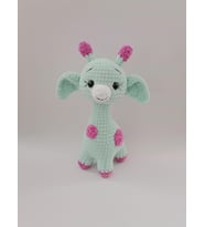 Mint Tatlı Zürafa Amigurumi Organik Oyuncak