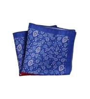 Omark Cotton İpek Mendil No4 (Mavi)