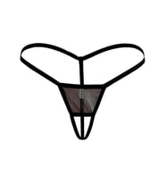 Giyim  Büyük Beden Fantazi İç Giyim Ağı Açık Fantezi G String