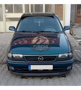 Opel Astra F 1991-1998 Uyumlu H lip Esnek Ön Lip 2 Parça Karlık Ön Ek Tampon Altı Dil