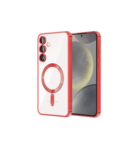 Samsung Galaxy S24 Plus Kılıf Kross Magneticsafe Kapak - Kırmızı