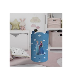 MEKTA HOME BEBEK VE ÇOCUK ODASI Seksekli ve Elsa Anna Desenli Oyuncak Sepeti
