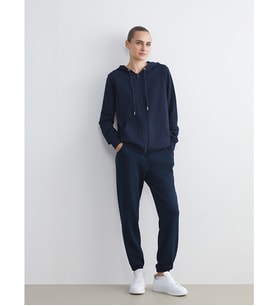 LCW EVERYDAY Lacivert Beli Lastikli Kadın Jogger Eşofman Altı