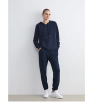 LCW EVERYDAY Lacivert Beli Lastikli Kadın Jogger Eşofman Altı