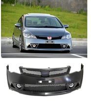 honda civic 2006.2012 fd6 plastik tayvan mugen rr ön tampon logo hediyeli