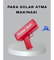 Para Saçma Makinesi Kırmızı Model 100’lü Para Hediyeli
