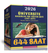 2026 Üniversite Hazırlık Ful Eğitim Seti (TYT-AYT)