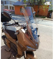 MOTOCAM Yuki Adventure 150 Ön Cam 2023-2026 Model 75cm Şeffaf Renkli 4mm UZUN