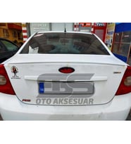 Ford Focus 2 - 2,5 Bagaj Üstü Slim Spoiler Piano Black Parlak Beyaz