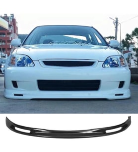 Honda Civic Mugen Ön Ek Plastik Siyah karlık-ön-ek-bodykit 1999 2000 2001 Makyajlı Kasa